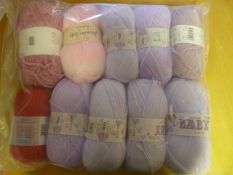 Ten Assorted Rolls of Wool