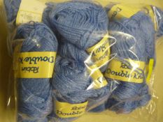 15pk Robin Blue Wool