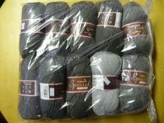 Ten Rolls of Grey Wool