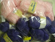 20pk Robin Pink & Purple Wool