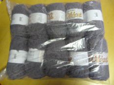 Pack of Ten Grey Knitting Fabric