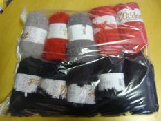 Pack of Ten Mixed Knitting Fabric