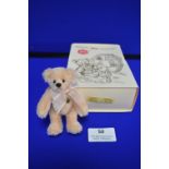 Hermann Miniature Light Pink Teddy Bear (9cm)