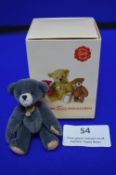 Hermann Miniature Grey Teddy Bear (6cm)