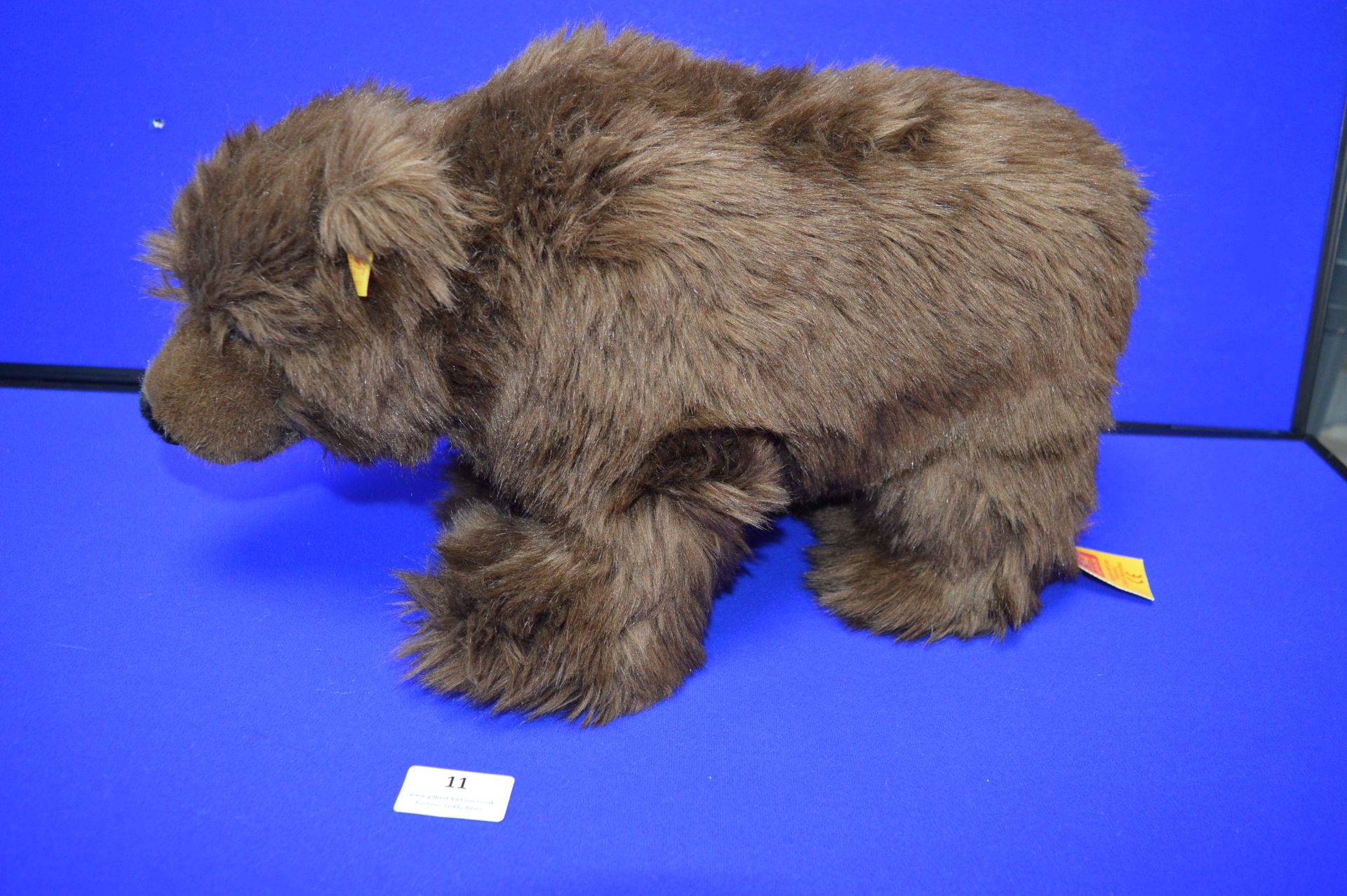 Steiff Brown Bear (length 40cm)