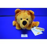 Steiff Cozy Friend Lion (length 30cm)