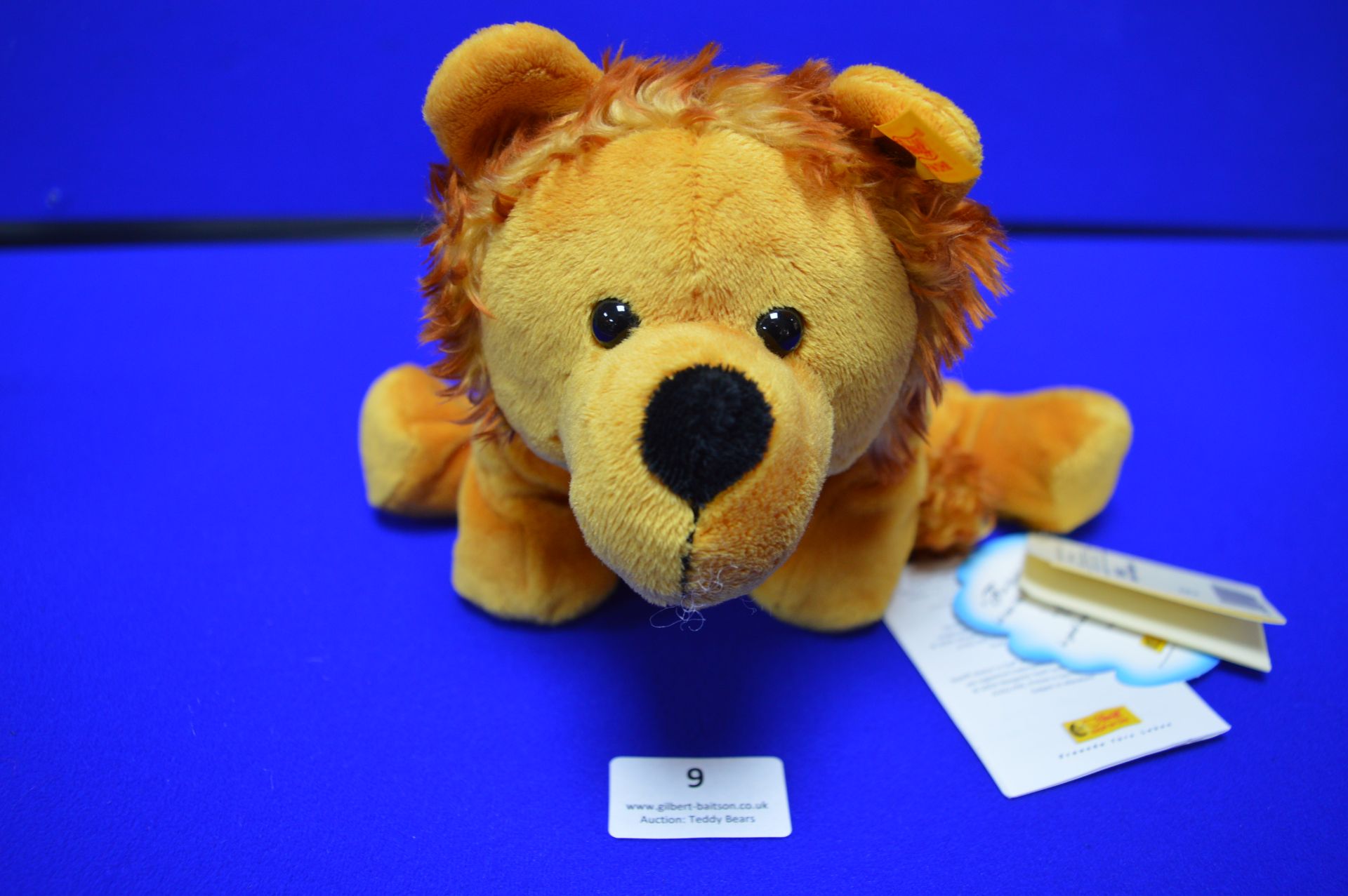 Steiff Cozy Friend Lion (length 30cm)