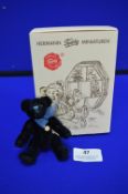 Herman Miniature Black Teddy Bear (9cm)