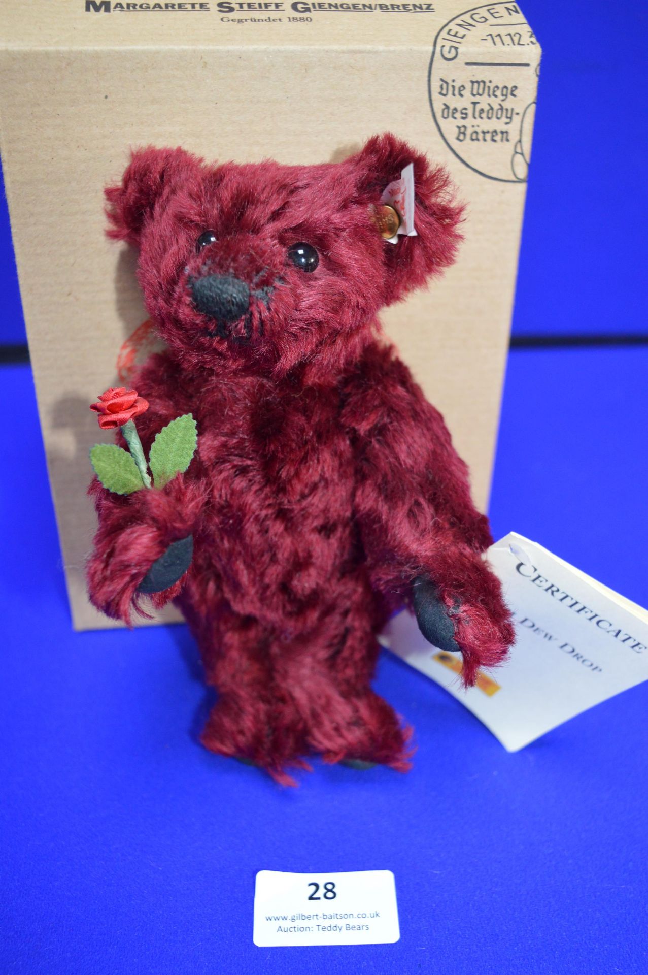 Steiff "Mini Dew Drop" Teddy Bear (16cm) - Image 3 of 4