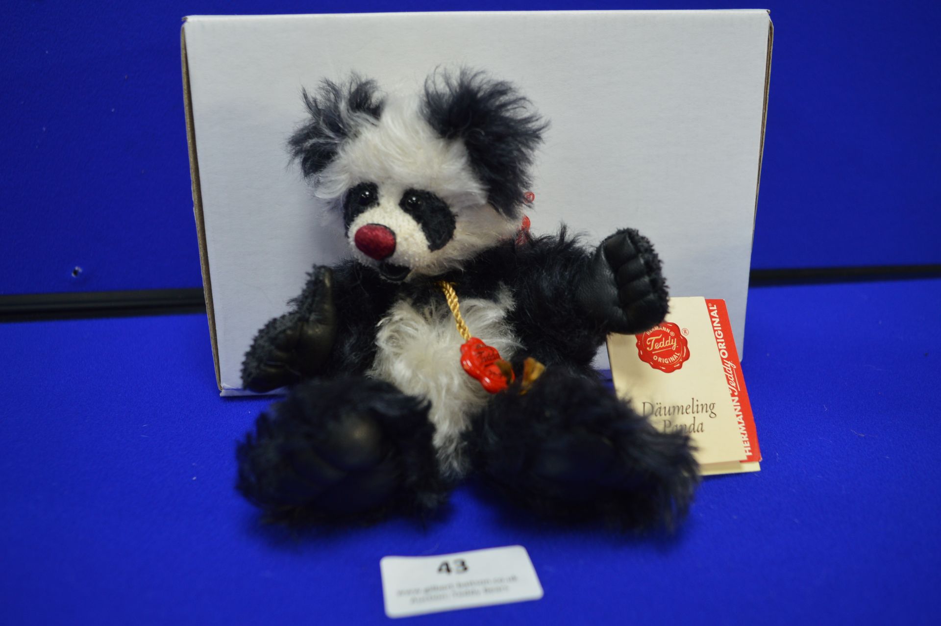 Hermann Panda Teddy (18cm) - Image 4 of 4