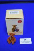 Hermann Miniature Cinnamon Teddy Bear (4cm)