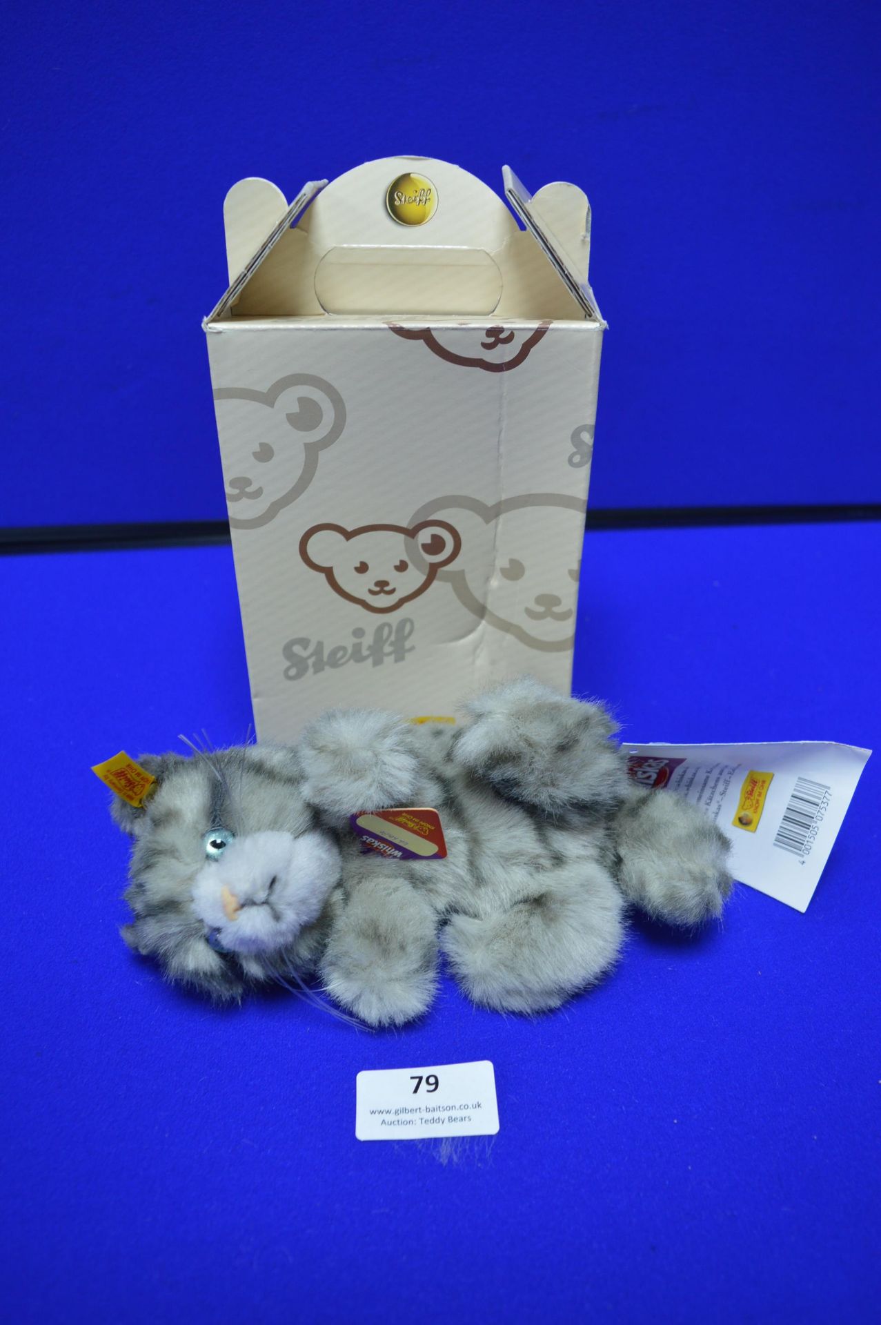 Steiff Whiskas Grey Cat (18cm)