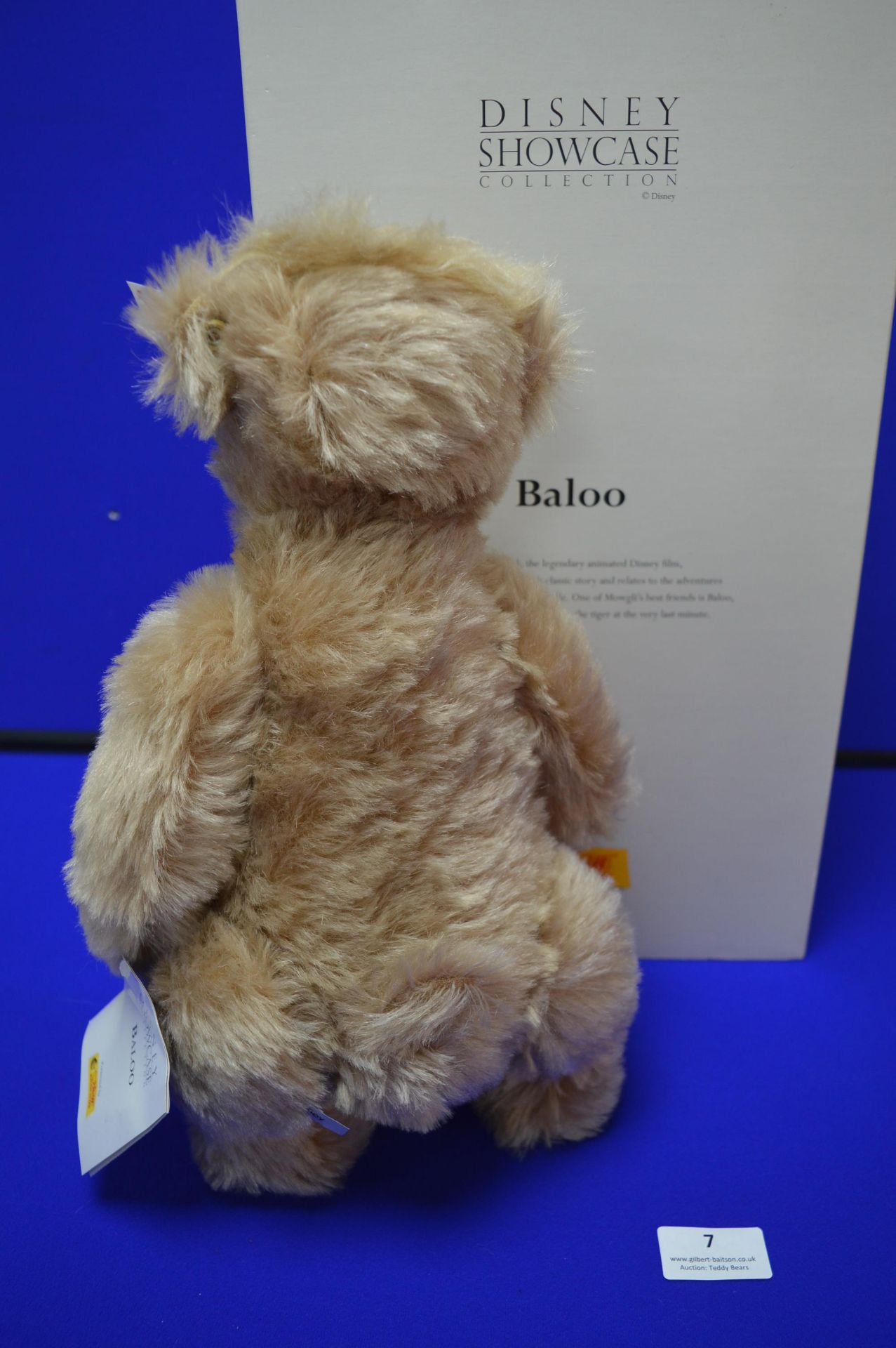 Steiff Disney Showcase Collection - Baloo (height 34cm) - Image 3 of 3