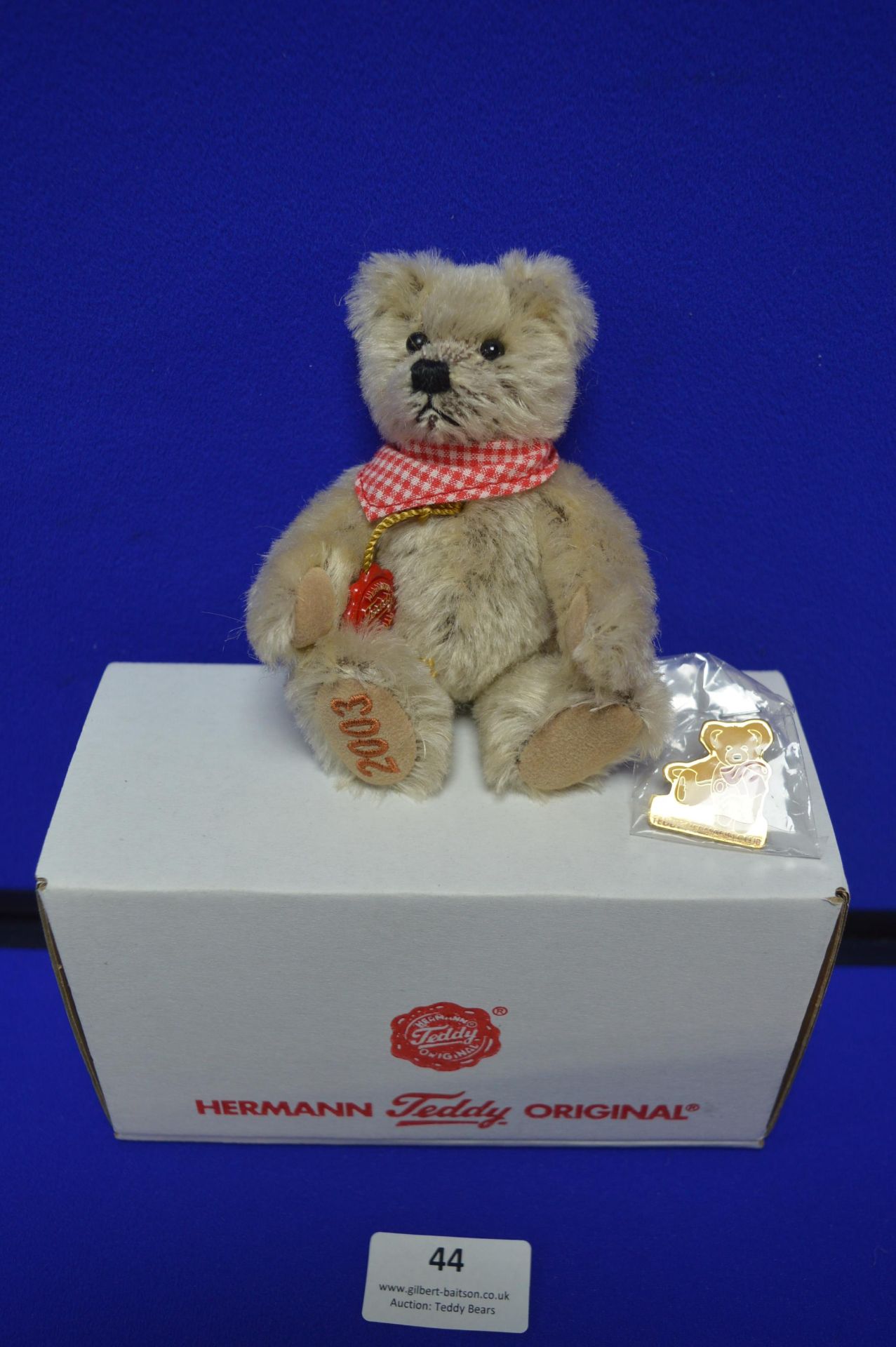 Hermann 2003 Teddy Club Bear (12cm)