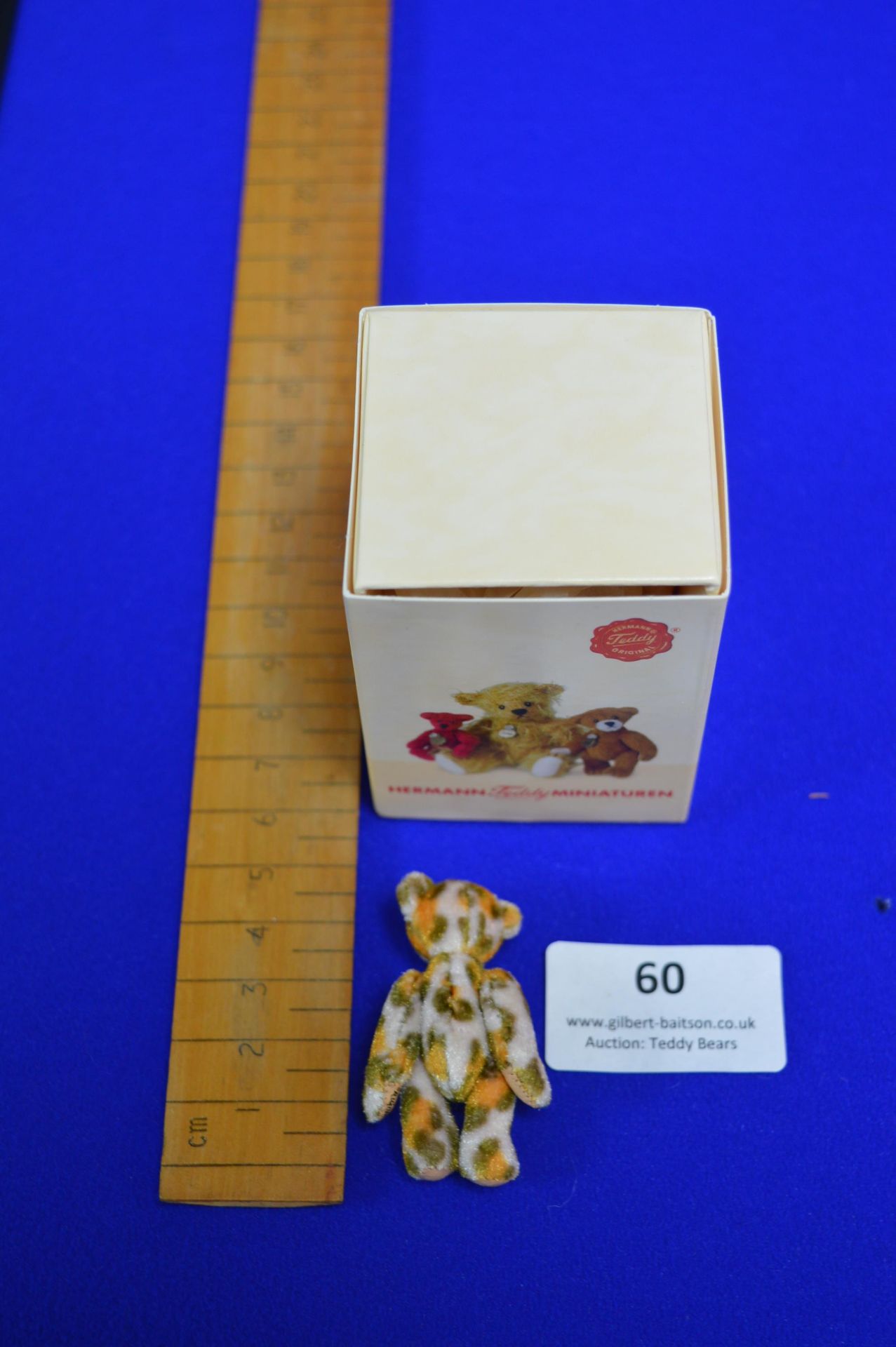 Hermann Miniature Cheetah Teddy Bear (5cm) - Image 2 of 2