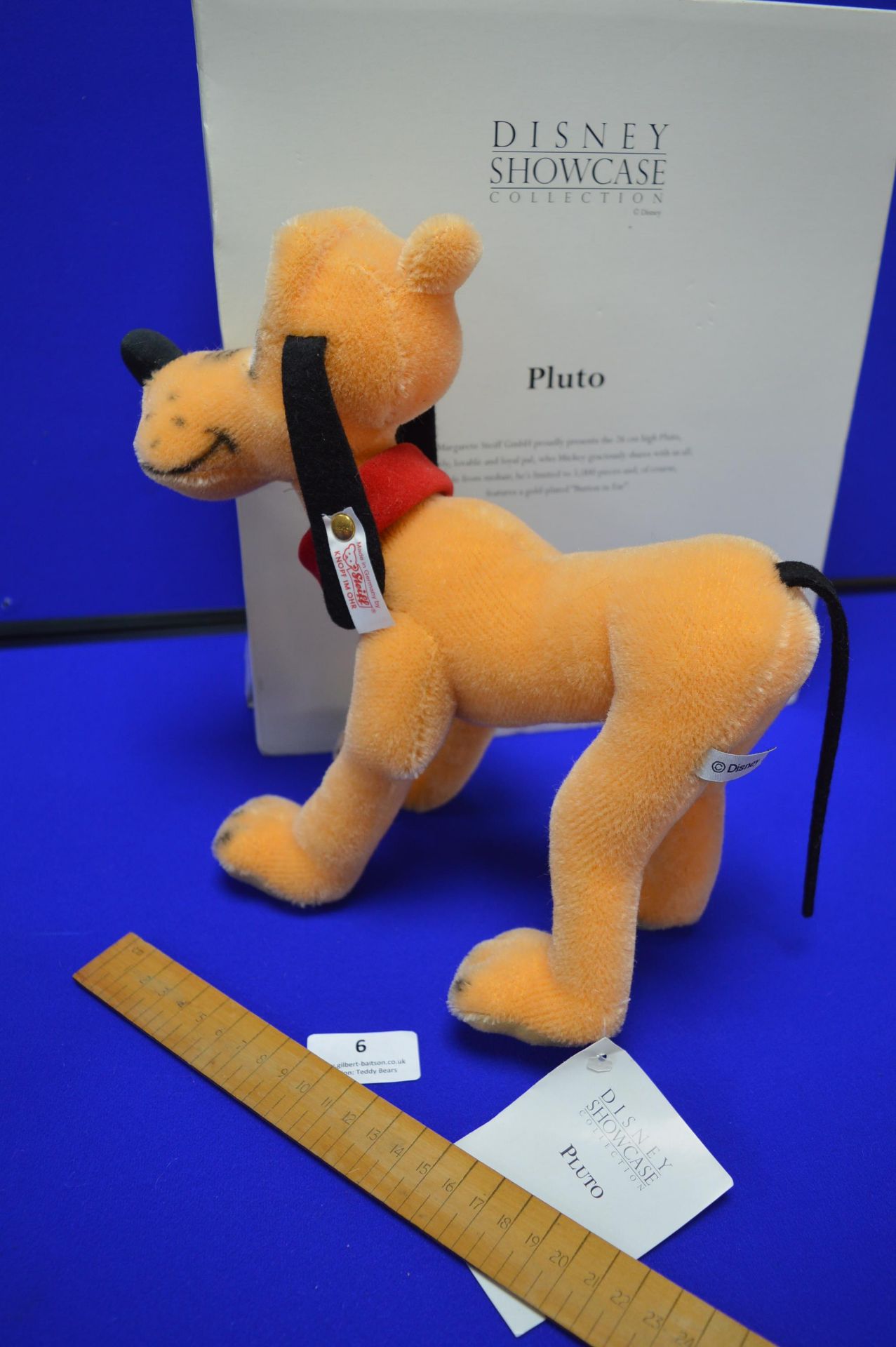 Steiff Disney Showcase Collection - Pluto (height 26cm) - Image 3 of 3