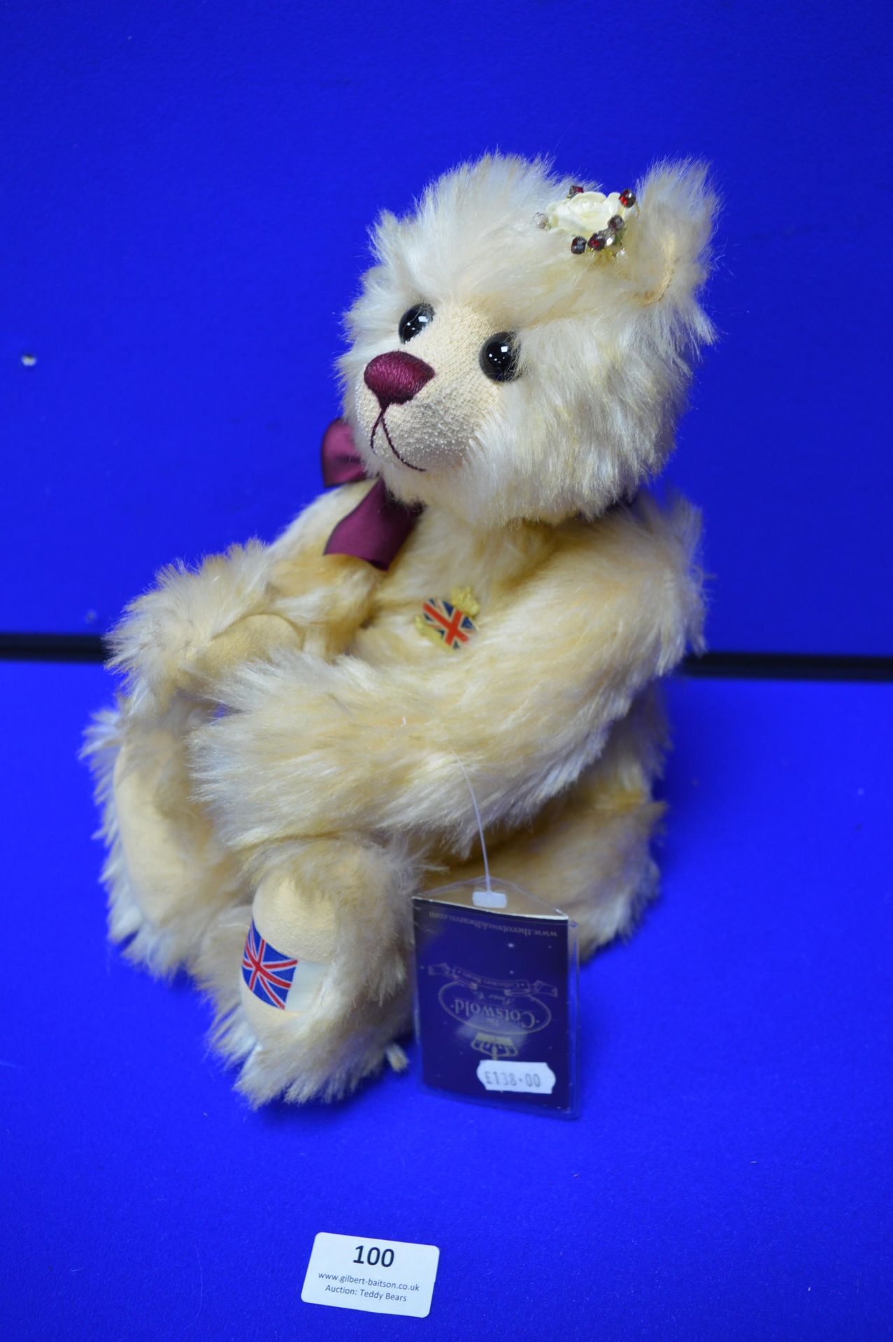 Cotswold Bear Company "Elizabeth" Limited Edition Teddy Bear No.1 of 1 (34cm) - Image 2 of 3