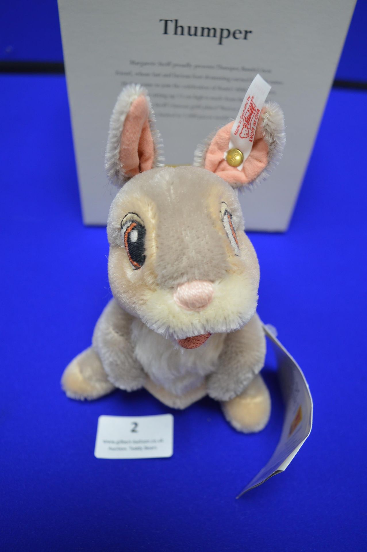 Steiff Disney Showcase Collection - Thumper (height 15cm) - Image 4 of 4