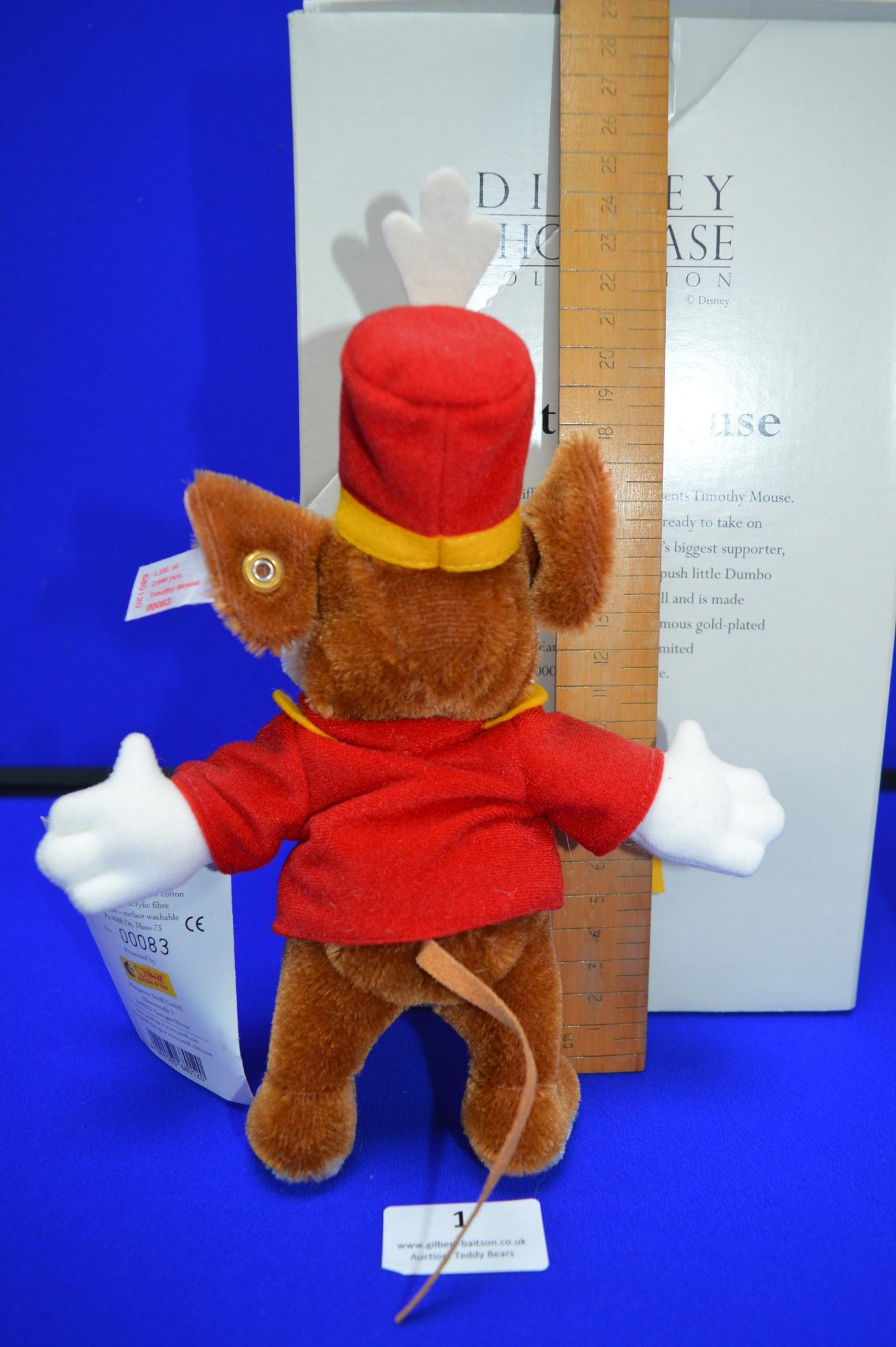 Steiff Disney Showcase Collection - Timothy Mouse (height 23cm) - Image 2 of 3