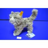 Steiff Whiskas Grey Cat (Length 28cm)