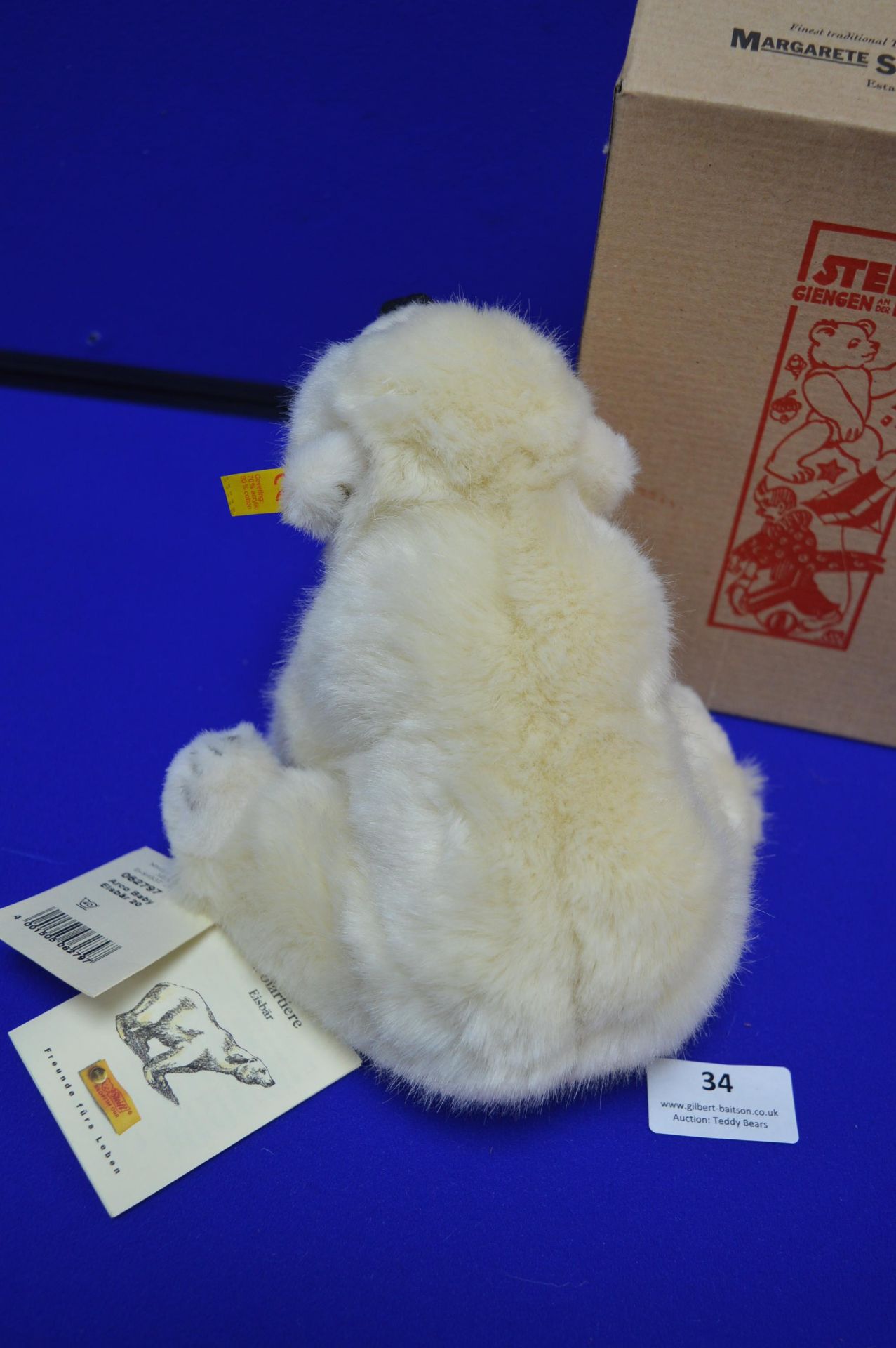 Steiff Arco Polar Bear (20cm) - Image 3 of 3