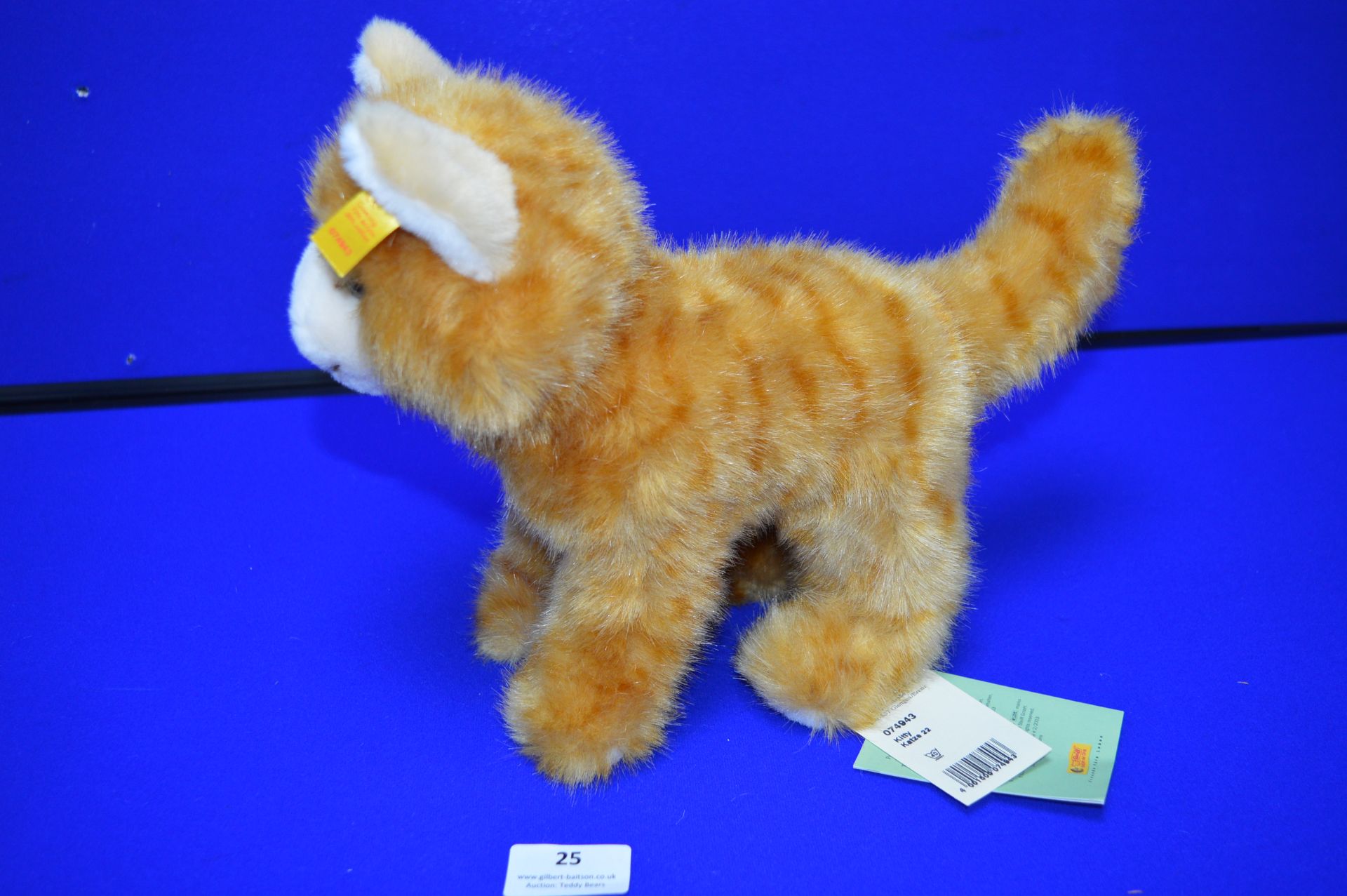 Steiff Junior Collection No.22 - Kitty Cat (length 28cm) - Image 3 of 4