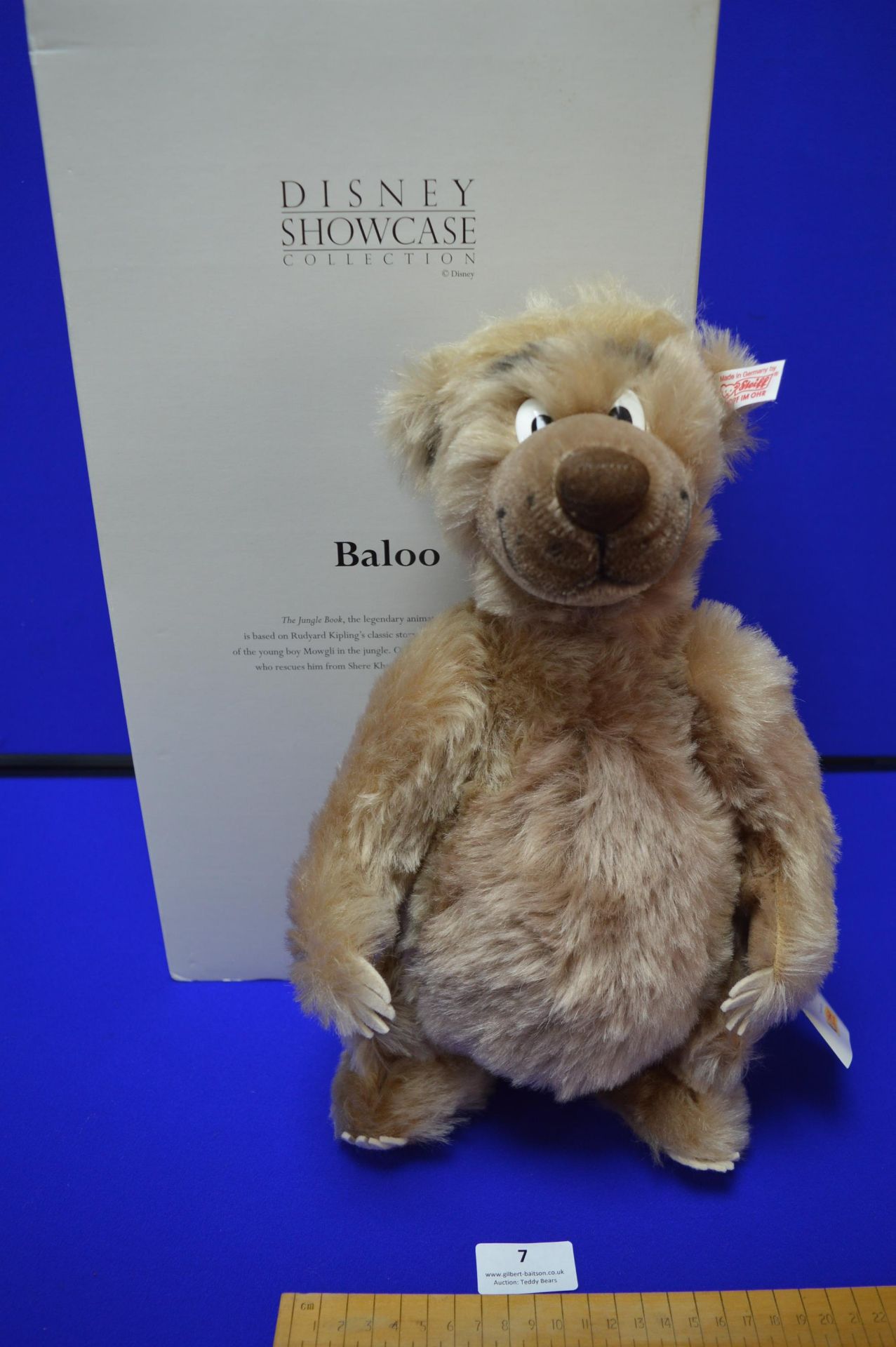 Steiff Disney Showcase Collection - Baloo (height 34cm)