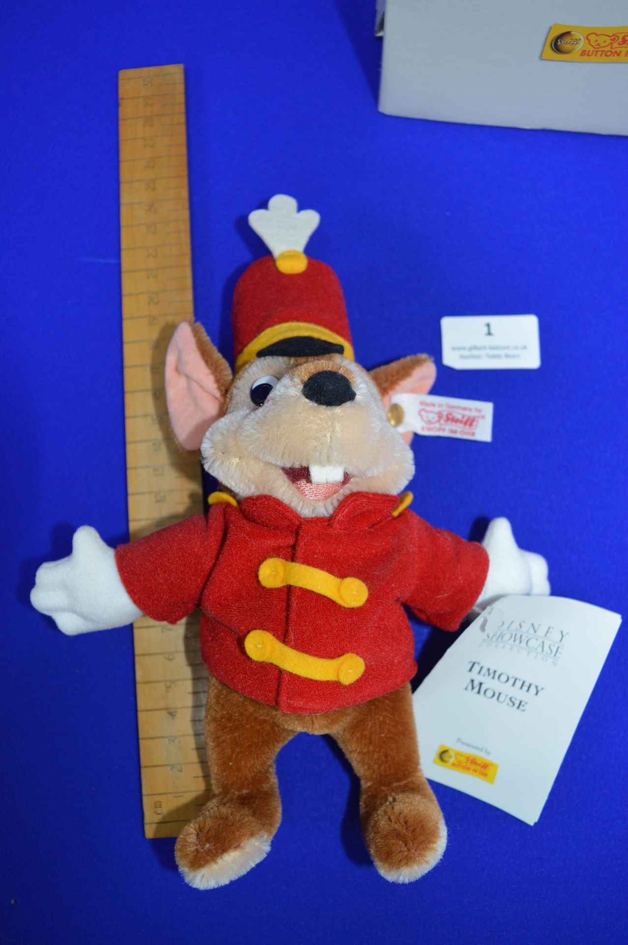 Steiff Disney Showcase Collection - Timothy Mouse (height 23cm) - Image 3 of 3