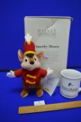 Steiff Disney Showcase Collection - Timothy Mouse (height 23cm)