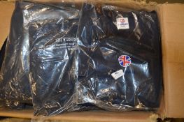 *18 Size: 3XL Navy V-Neck Sweatshirts