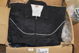 *12 Size: M Black Sport Jackets