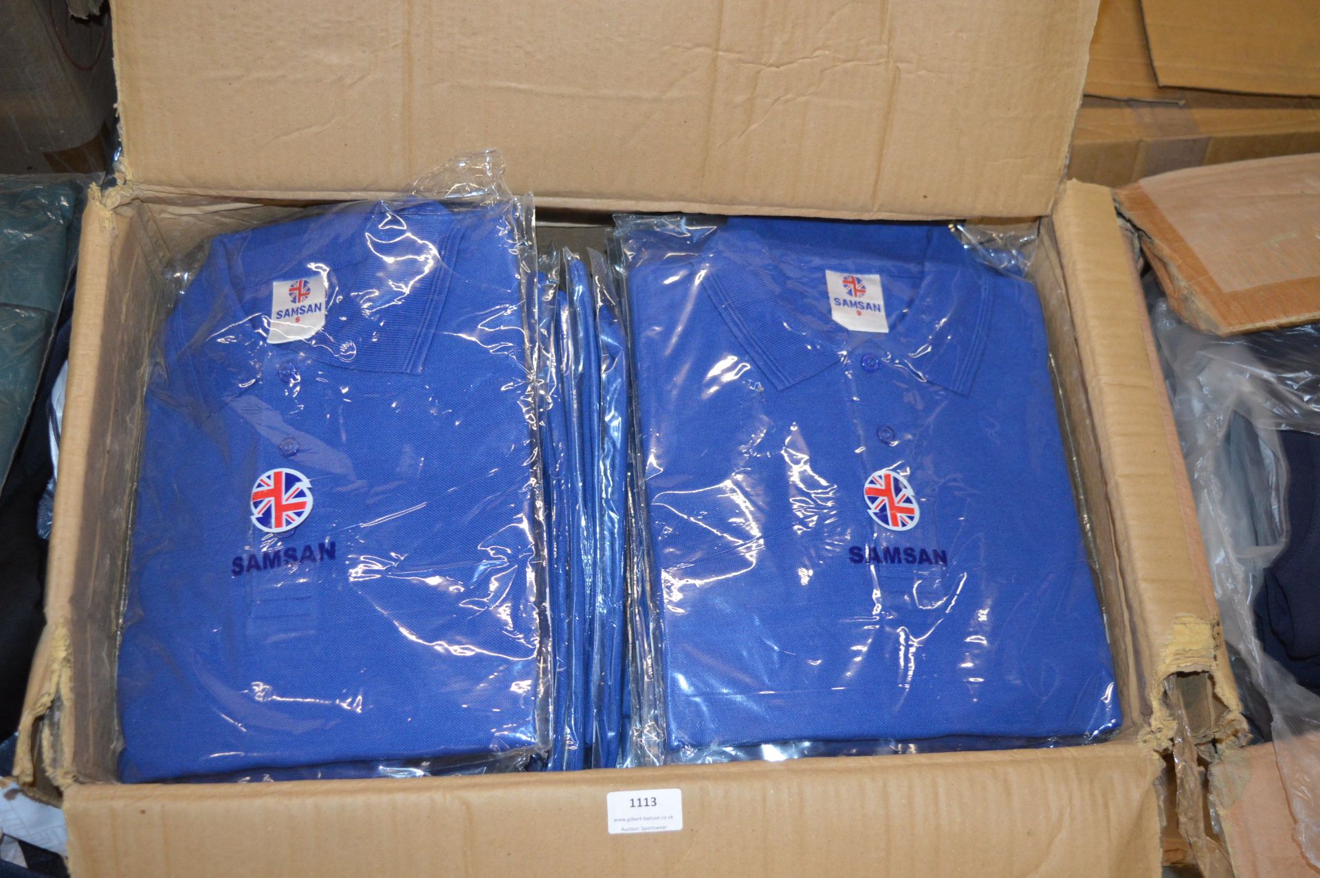 *30 Size: L Blue Polo Shirts