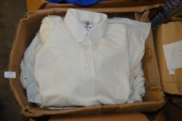 *30 Size: S Cream Cricket Shirts