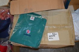 *40 Size: XXL Green Polo Shirts