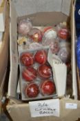 *34 Assorted Cricket Balls