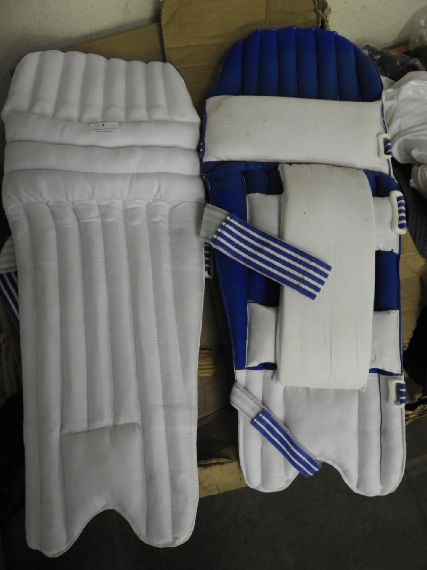 *Pair of Canvas Special Cricket Pads