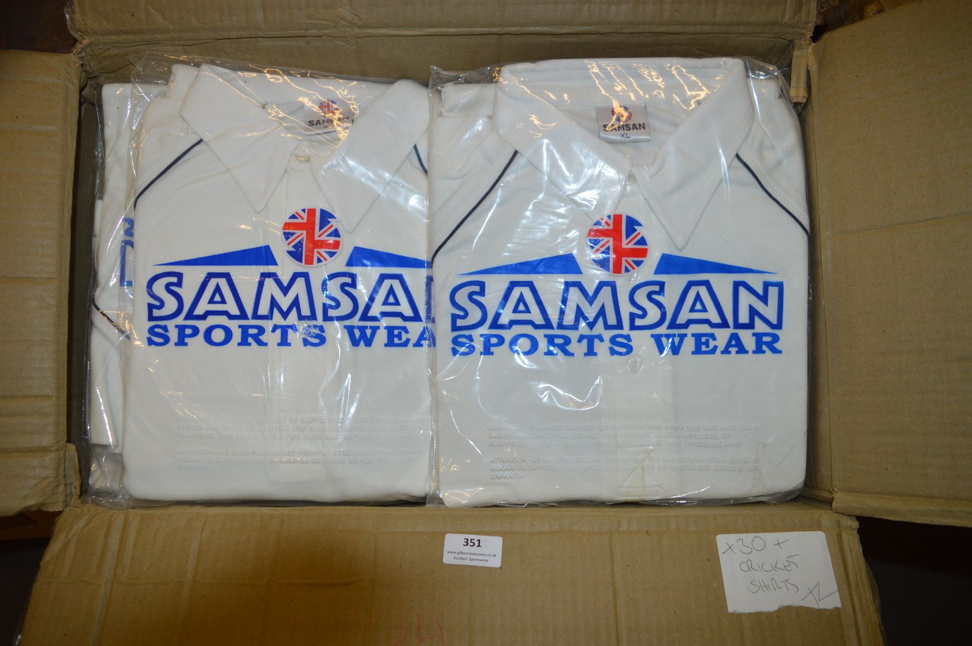 *30+ Size: XL Cream Cricket Shirts