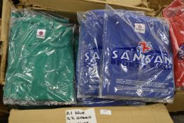 *21 Blue & 22 Green Polo Shirts