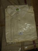 *~50 Adult Size: XXL Cream Cricket Shirts