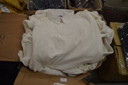 *40 Size: XL Cream Cricket Shirts