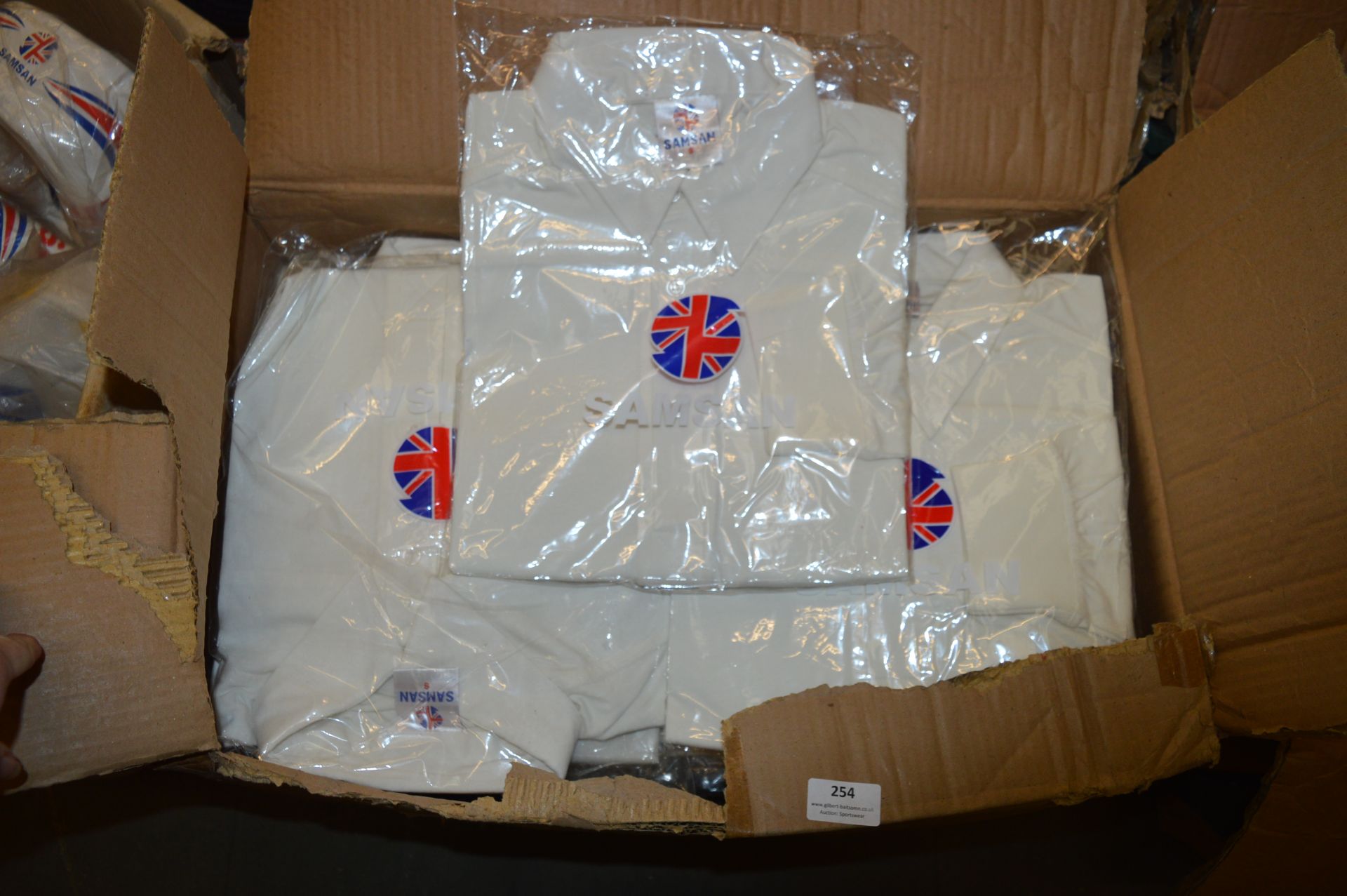 *50 Size: S Cream Cricket Shirts