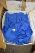 *15 Pairs of Blue Rugby Shorts Size: M