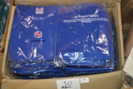 *30 Size: 4XL Blue Polo Shirts