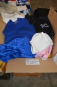 *30+ Assorted Items; Wooley Hats, Sweatshirts, Pol