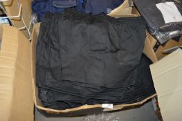 *38 Pairs of Black Rugby Shorts