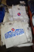 *35 White T-Shirts - Various Sizes and 24 Samsan C