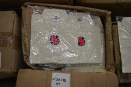 *35 Size: M Cream Cricket Shirts