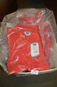 *14 Size: 32/33 Red Sports Polos