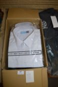 *13 Assorted White Long Sleeved Office Shirts