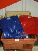 *12 Red and 5 Royal Blue Drill Tops Size: S